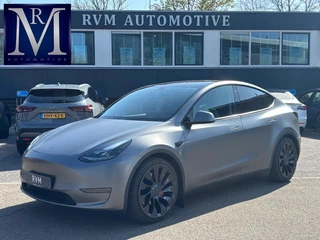 Tesla Model Y Performance AWD 75 kWh UNIEKE KLEUR | LEDER | TESLA GARANTIE T/M 12-2026