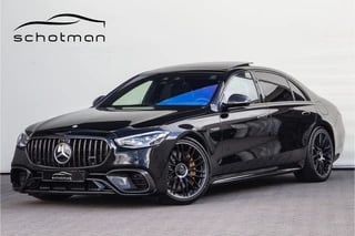 Hoofdafbeelding Mercedes-Benz S-Klasse Mercedes-Benz S-Klasse AMG 63 S E Performance, Businessclass, Carbonpakket, Exclusive, Burmester 4D, 802pk 2024