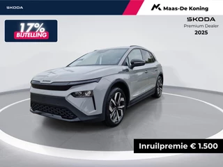Škoda Elroq Sportline Elektromotor 210 kW / 286 PK SUV Elektri | Clever Pakket | Trekhaak wegklapbaar | 1500,- Inruilvoordeel!!