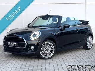Mini Cabrio 1.5 Cooper Chili Leder Carplay LED Facelift Navi Professional PDC Stoelverwarming