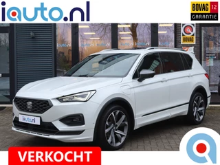 SEAT Tarraco 1.4 TSI e-Hybrid PHEV FR Pano/Leder/DCC/ACC/360/Keyless/Elek. stoel/Dode-hoek/20"