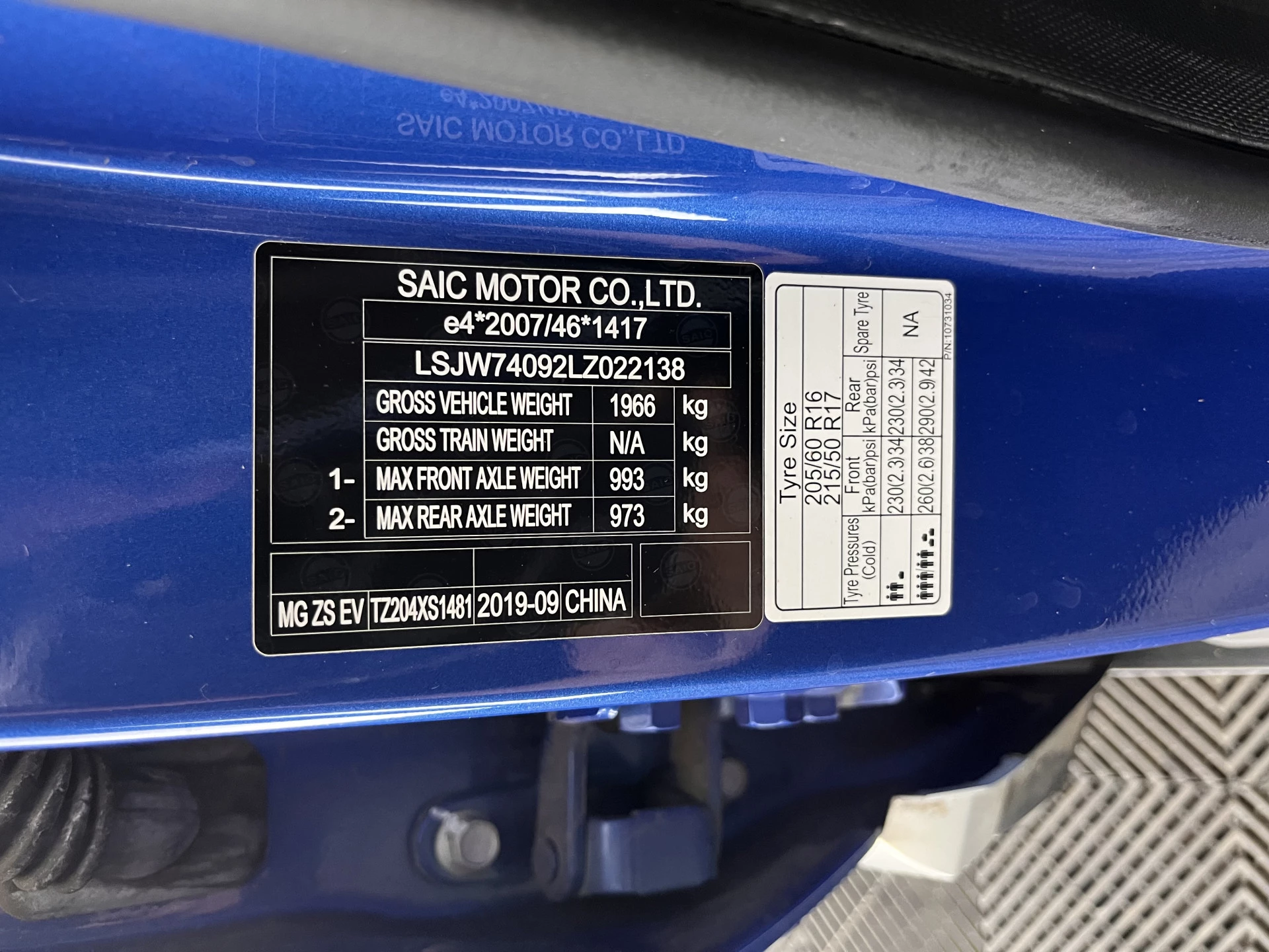Hoofdafbeelding MG ZS EV
