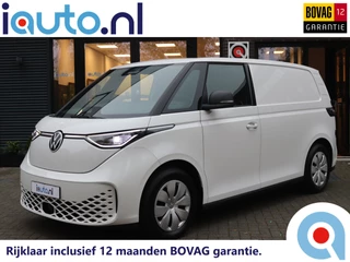 Hoofdafbeelding Volkswagen ID. Buzz Cargo Volkswagen ID. Buzz Cargo 77 kWh 204pk Achterdeuren/IQ.Light/Keyless/App-Connect/Alarm/ACC/PDC/DAB