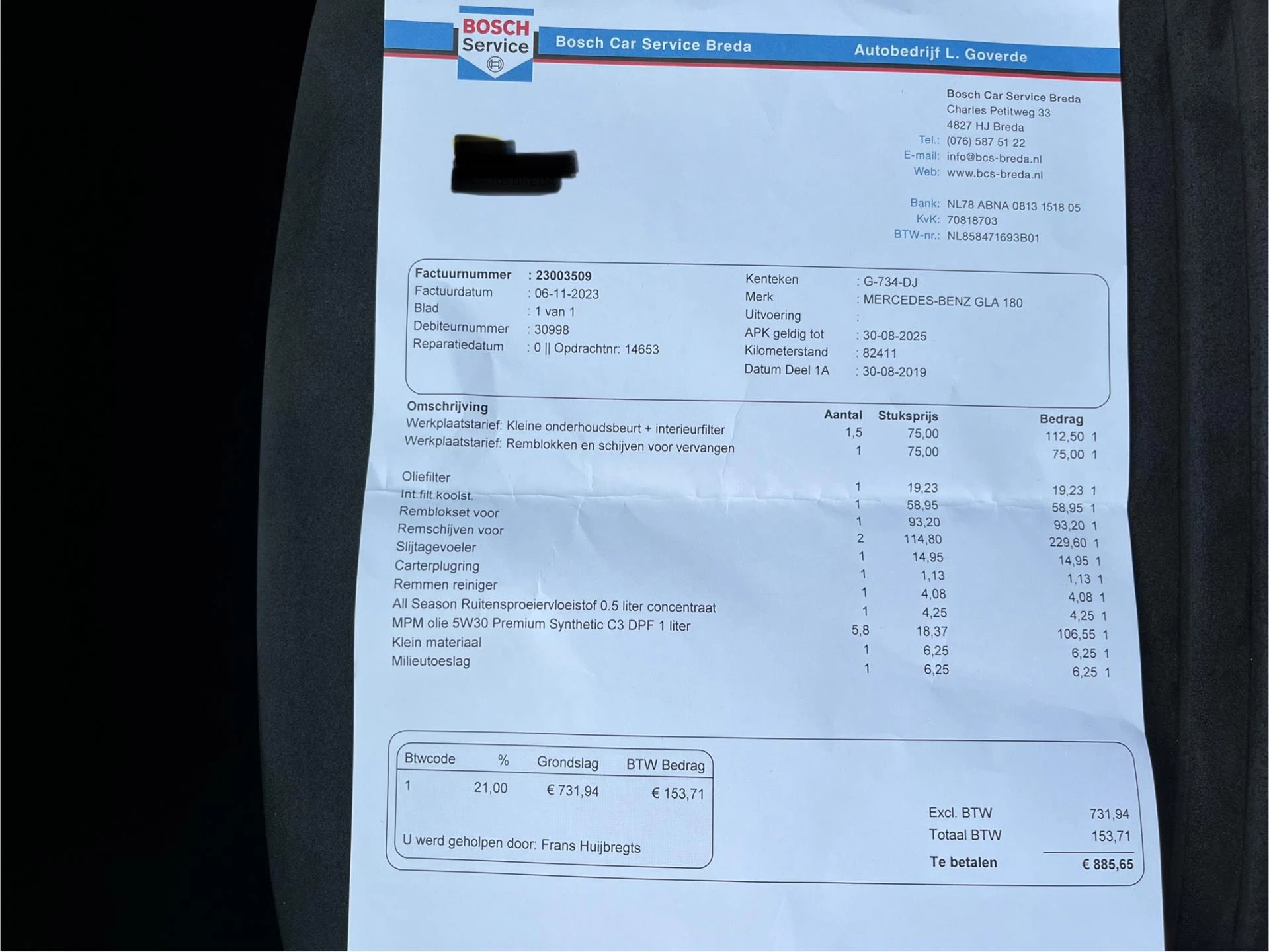 Hoofdafbeelding Mercedes-Benz GLA