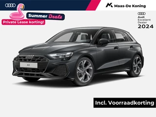 Audi A3 Sportback S edition 30 TFSI 85 kW / 116 PK Sportback 7 versn Audi A3 Sportback S Edition 30 TFSI 116 PK · Assistentiepakket Driving · Assistentiepakket parking · Achteruitrijcamera