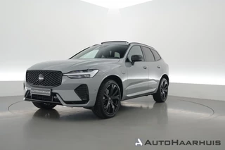 Volvo XC60 T8 Plug-in hybrid Plus Black Edition | Vapour Grey | Pano | Elek. Trekhaak | Memory | H&K Audio | HUD | 360cam