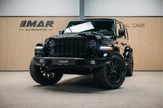 Jeep Wrangler Unlimited 4xe 380 Rubicon Dikke Custom Made Jeep Wrangler, Cabrio top elektrische bedienbaar.
