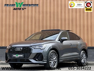 Audi Q3 Sportback 40 TFSI quattro S Edition | Schuif/Kanteldak | 360° Camera | Bang&Olufsen | Adaptieve Cruise Control | Keyless Go/Entry | Dodehoek Detectie | Apple Carplay\Android Auto | Lane Assist |