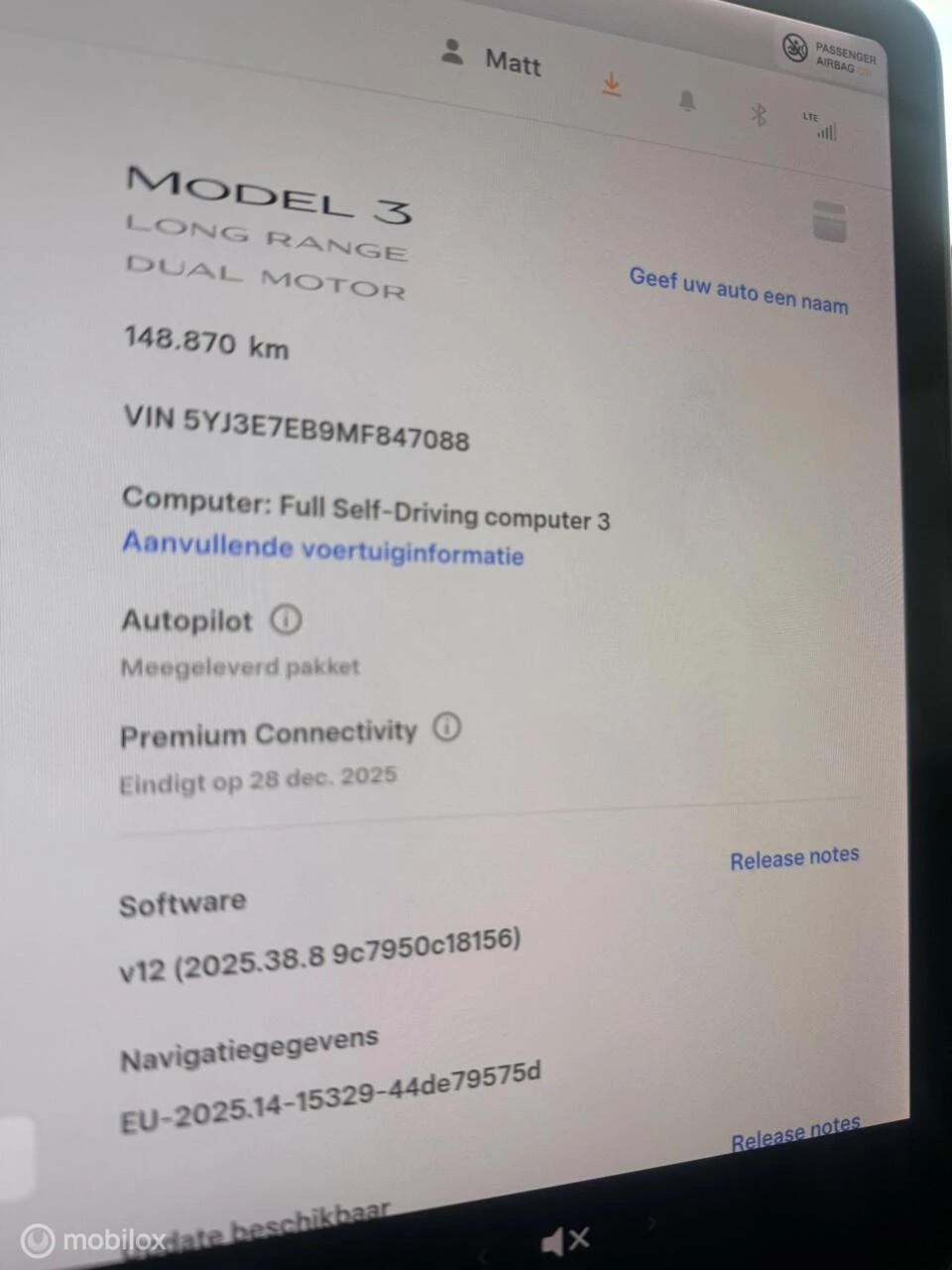 Hoofdafbeelding Tesla Model 3