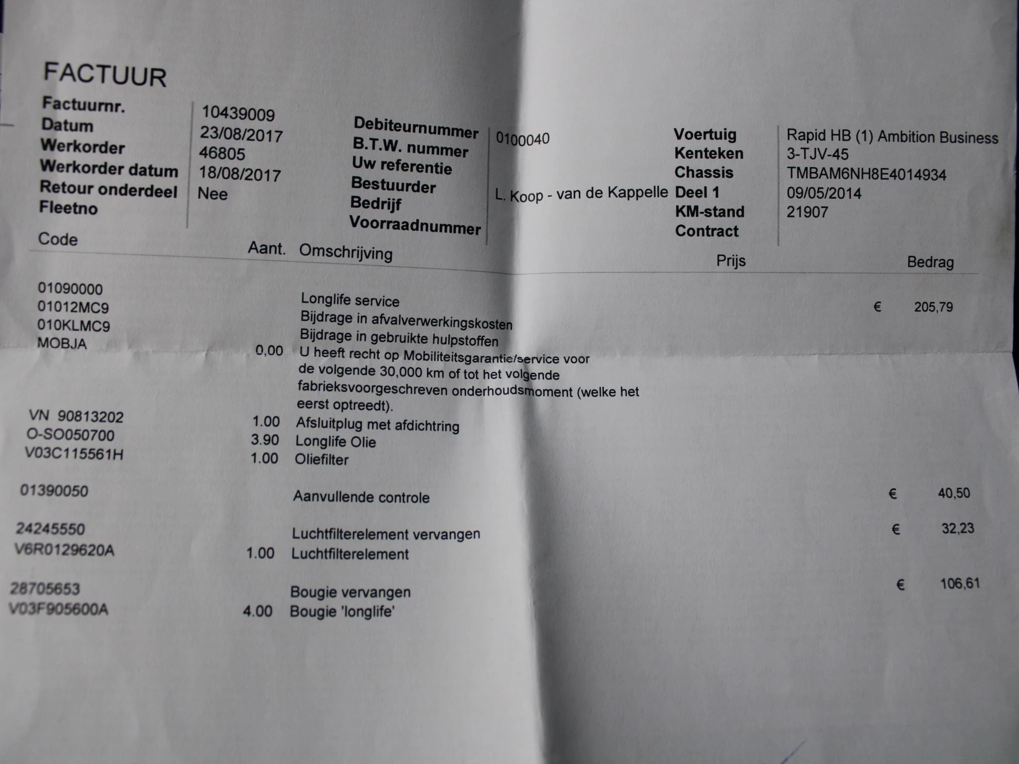 Hoofdafbeelding Škoda Rapid