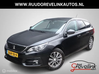 Peugeot 308 SW 1.5 BlueHDi 131 PK AUTOMAAT/EAT8 Navigatie Stoelverwarming Trekhaak Parkassist Camera 1/4Leer
