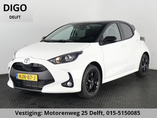Toyota Yaris 1.5 HYBRIDE BUSINESS BI-TONE GARANTIE 3-2035 ! CARPLAY NAVIGATIE. BLACKLINE VELGEN. BLACKLINE PAKKET
