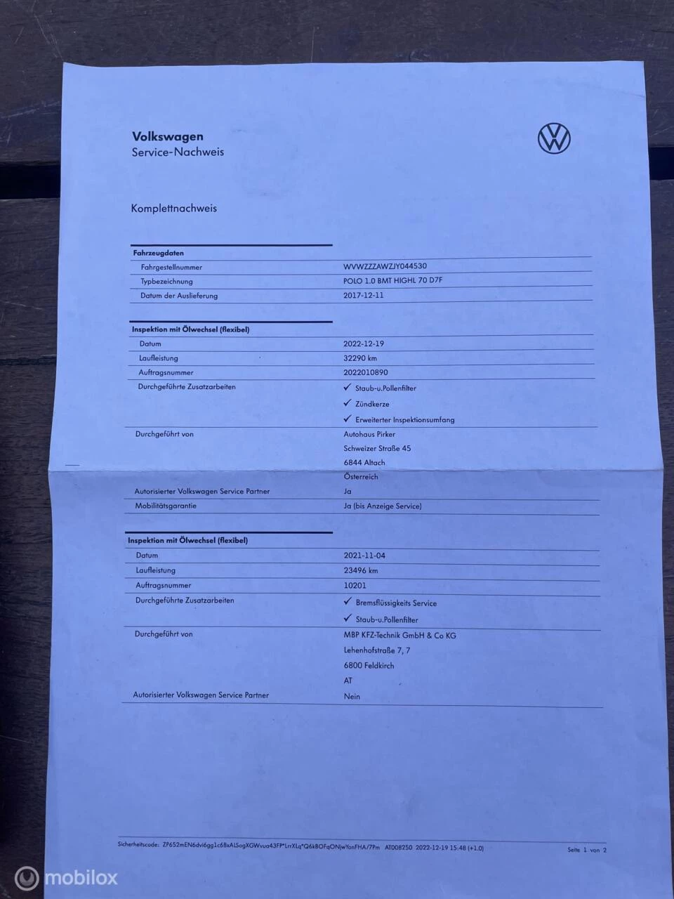 Hoofdafbeelding Volkswagen Polo