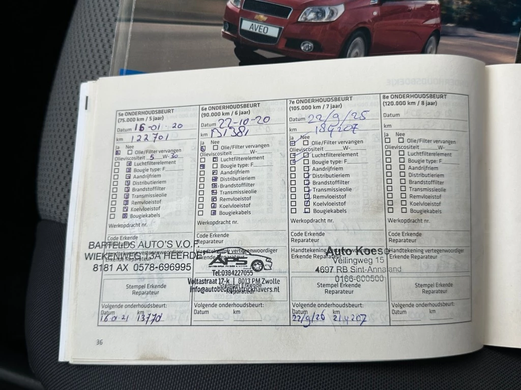 Hoofdafbeelding Chevrolet Aveo