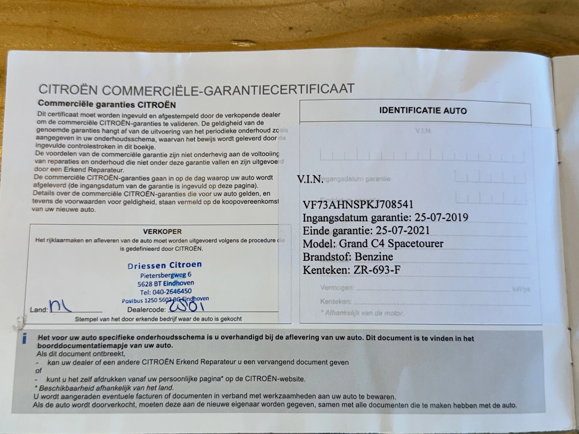 Hoofdafbeelding Citroën Grand C4 Spacetourer