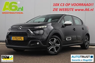 Citroen C3 1.2 PureTech Feel Navigatie Carplay Android Clima Cruise Parkeersensor All Season Banden!