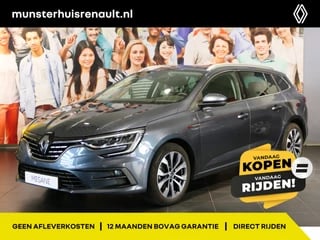 Renault Mégane Estate TCe 140 Techno Automaat - Dealer Onderhouden Camera, Stuur/stoelverwarming, Sensoren V+A, Armsteun