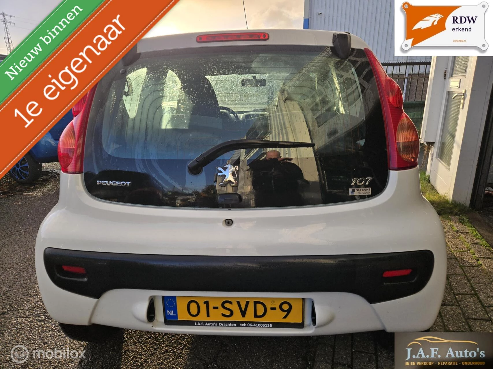 Hoofdafbeelding Peugeot 107