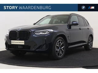Hoofdafbeelding BMW X3 BMW X3 xDrive30e High Executive M Sport Automaat / Panoramadak / Sportstoelen / Stoelverwarming / Comfort Access / Parking Assistant / Gesture Control / Live Cockpit Professional