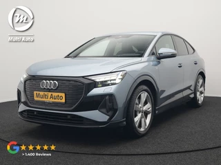 Audi Q4 e-tron Sportback 40 S Line 77 kWh 204pk | Adaptive Cruise | Valcona Lederen Sportstoelen Verwarmd | 20"L.M | Apple Carplay | Keyless | Blis | Camera | Virtual | Navigatie | DAB |