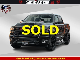Dodge Ram 1500 Night Premium | Full Option | De Meest Luxe Pick-Up in zijn Klasse | Comfortabele Dubbele Cabine met Royale 5 Zitplaatsen | BPM vrij | Nu Leverbaar uit Voorraad | Voorraad Nr 2200 - 0886