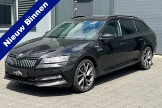 Škoda Superb Combi 1.4 TSI iV Sportline Business PANO 19" STANDKACHEL EL. STOELEN VOL!