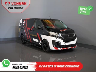 Peugeot Expert 2.0 HDI 180 pk Aut. DC Dubbel Cabine (DEMO) BPM VRIJ! NL Auto/ 18" LMV/ Carplay/ Camera/ Navi/ PDC/ Spoiler/ Trekhaak