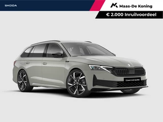 Hoofdafbeelding Škoda Octavia Škoda Octavia combi Sportline Business 1.5 TSI m-HEV 110 kW / 150 PK | Trekhaak wegklapbaar | 19'' draconis velgen | 2.000,- inruilbonus!!