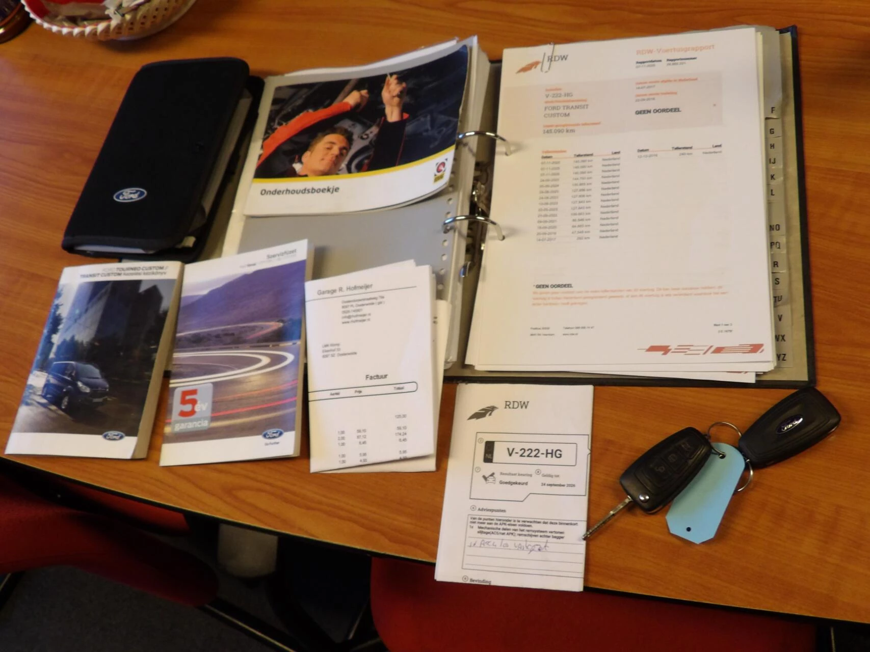 Hoofdafbeelding Ford Transit Custom