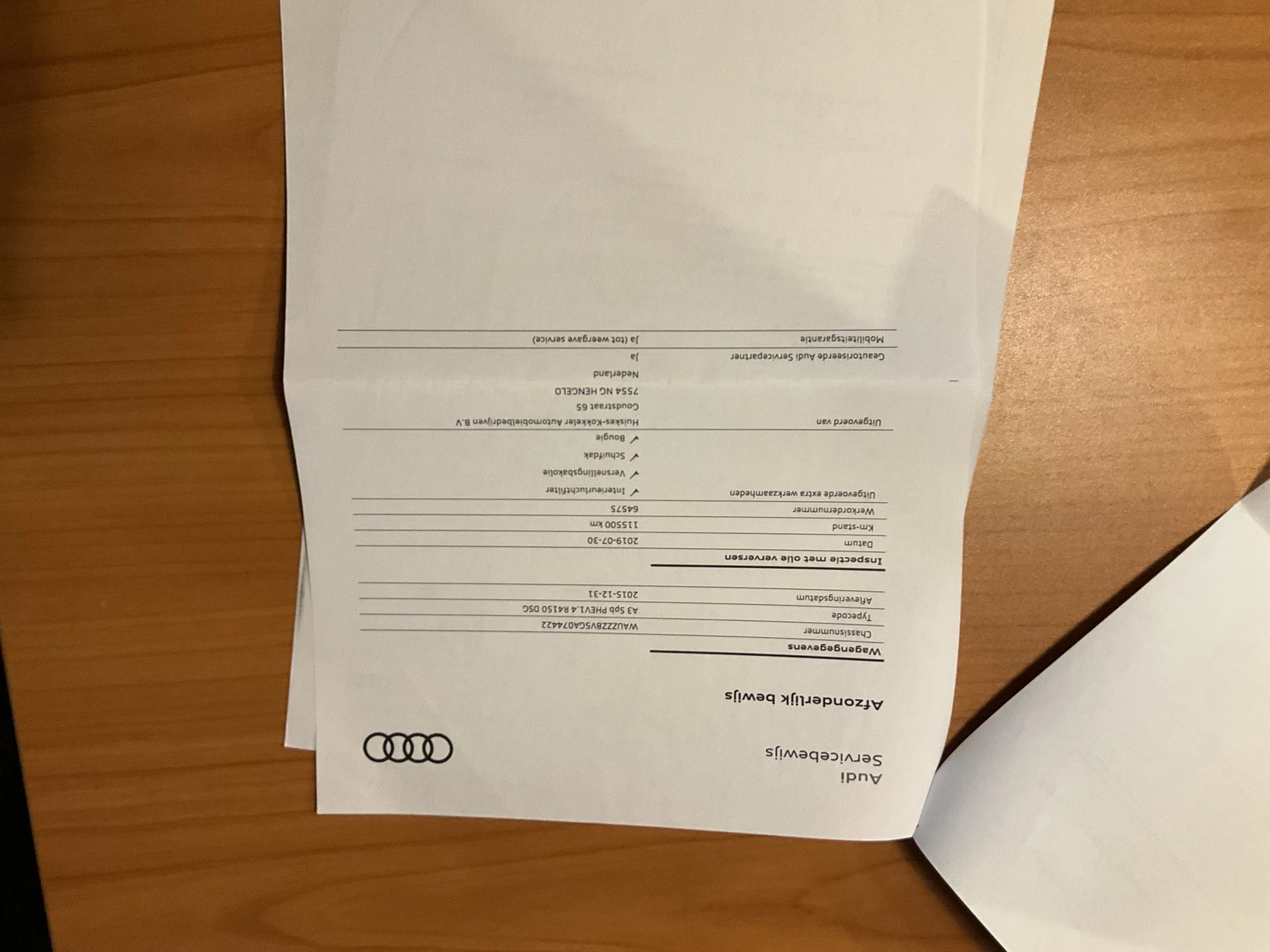 Hoofdafbeelding Audi A3