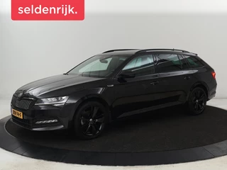 Hoofdafbeelding Škoda Superb Skoda Superb 1.4 TSI iV Sportline | Stoelverwarming |  Alcantara | Adaptive cruise | Camera | Carplay | Matrix LED | Stuurverwarming | Virtual Cockpit | Navigatie | Parkeerhulp | Sportstoelen | Sfeerverlichting | PHEV | Plug In