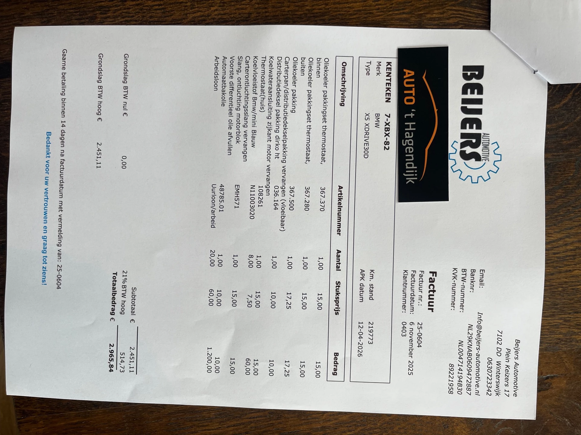 Hoofdafbeelding BMW X5