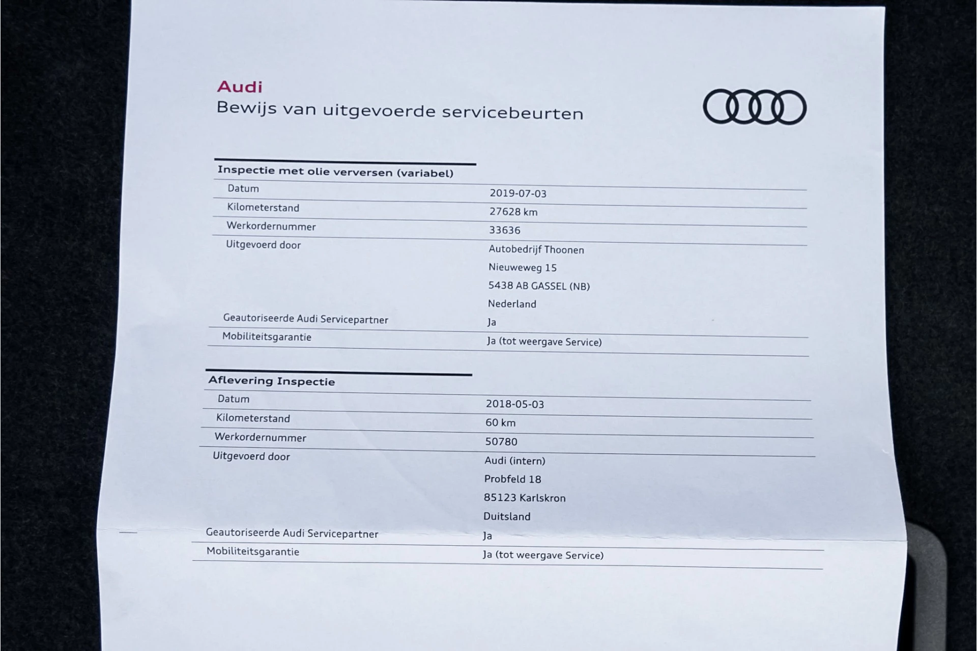 Hoofdafbeelding Audi A8