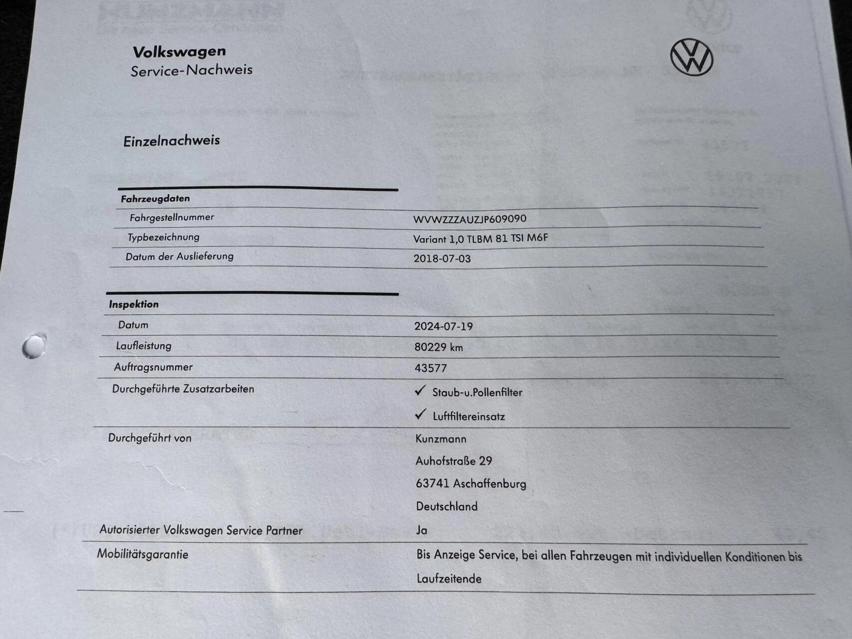 Hoofdafbeelding Volkswagen Golf