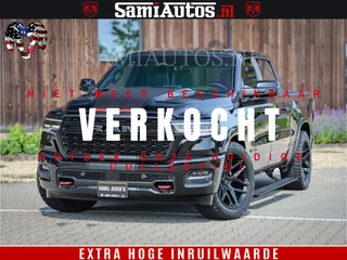 Dodge Ram 1500 Limited Night High Output 540HP 706Nm | Massage + Full Option | De Meest Luxe en Volle Pick-Up in zijn Klasse | Comfortabele Dubbele Cabine met Royale 5 Zitplaatsen | BPM vrij | Nu Leverbaar uit Voorraad | Voorraad Nr 2325 - 5148