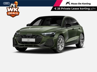 Audi A3 Sportback 40 TFSI e S edition 204 PK · Glazen panoramadak · Sonos premium 3d · Comfortpakket plus