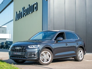 Audi Q5 55 TFSI e l Luchtvering | B&O | Trekhaak | Adap. Cruise | Stoelverwarming | LED | 19 Inch |
