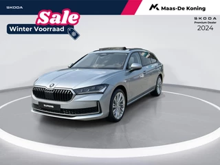 Skoda Superb Combi 1.5 TSI MHEV First Edition | Light & view pakket | Panoramadak | Lederen bekleding 'suite zwart' | Winterpakket | Travel assist plus | 2000,- euro inruilbonus