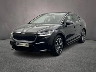 Hoofdafbeelding Škoda Enyaq Coupe Skoda Enyaq Coupé iV 60 Business Edition Plus 180pk Automaat Panoramadak, Adaptive cruise control, Navigatie, Achteruitrijcamera, Stoelverwarming, Stuurwiel verwarmd, LED koplampen