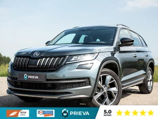 Škoda Kodiaq 1.5 TSI ACT Sportline DSG Turbo| 150 PK | Trekgewicht 2.000 KG | Panoramadak | Stoelverwarming | Trekhaak | Navigatie
