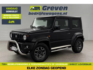 Hoofdafbeelding Suzuki Jimny Suzuki Jimny 1.5 Allgrip 4x4 Airco Bullbar Lier Trekhaak Camera Cruise Navi LED DAB+ Sidebars 4 Persoons 15"LMV