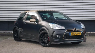 Hoofdafbeelding Citroën DS3 Citroen DS3 Racing|1.6 THP 207PK|Matte zwart|Carbon fibre