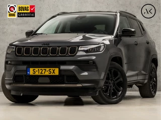 Jeep Compass 4xe 240 Plug-in Hybrid Electric Upland 240Pk Automaat (VIRTUAL COCKPIT, APPLE CARPLAY, ALPINE AUDIO, GROOT NAVI, LEDER, 360 CAMERA, SPORTSTOELEN, ADAPTIVE CRUISE, KEYLESS, LANE ASSIST, NIEUWSTAAT)