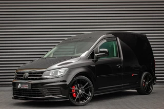 Volkswagen Caddy 2.0 TDI 185PK JB- EDITION / FULL BLACK / SCHROEFSET / LEDEREN BEKLEDING / NIEUWSTAAT / ELEK- PAKKET / MAXTON PACK