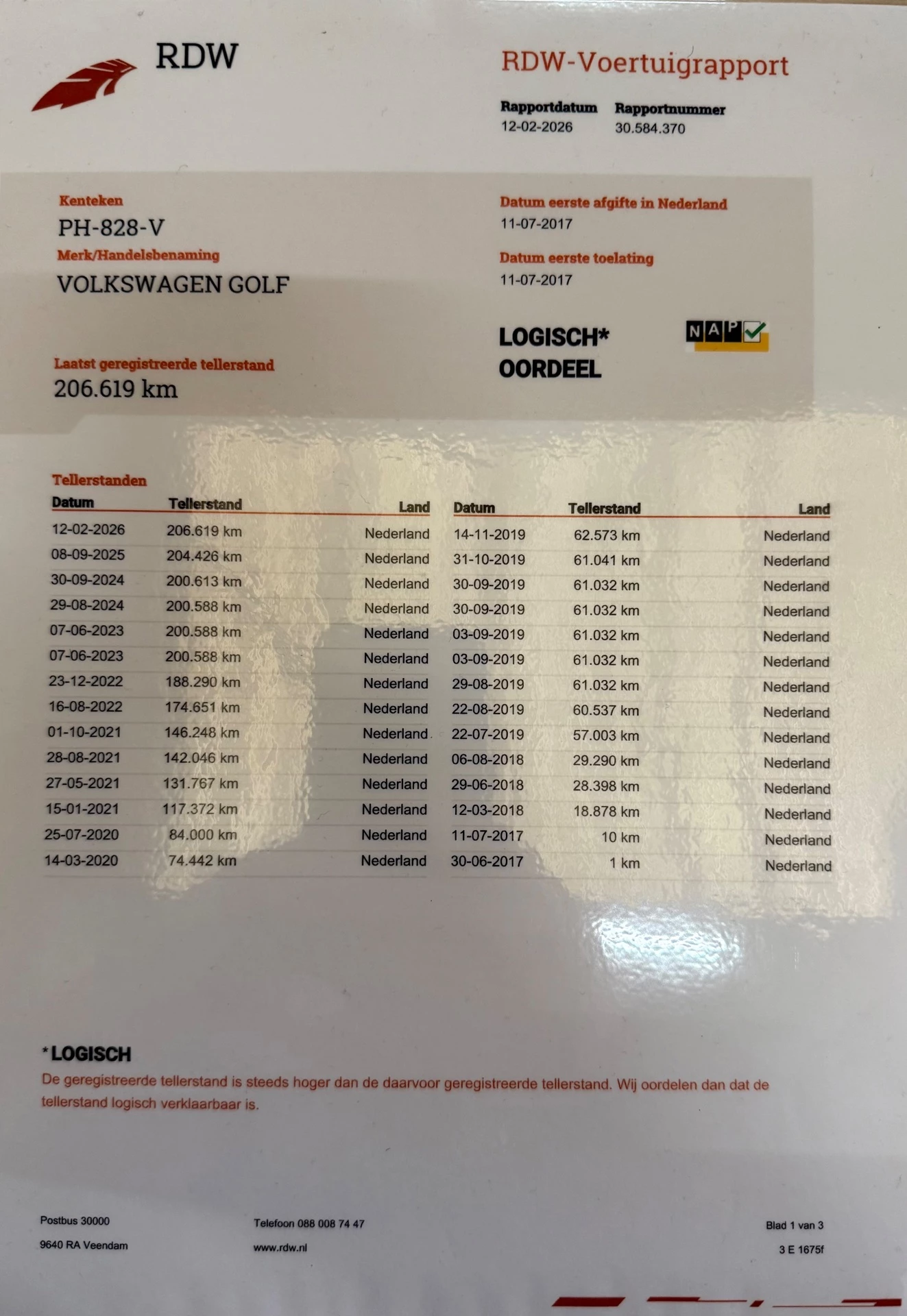 Hoofdafbeelding Volkswagen Golf