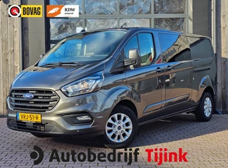 Ford Transit Custom 300 2.0 TDCI L2H1 Dubbele cabine | 2x Schuifdeur | Xenon | Trekhaak | Camera | PDC |