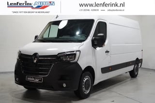 Renault Master 2.3 DCI 135 pk L3H2 Navi, Camera v.a. 329,- p/mnd PDC V+A, 270 Graden Deuren, Smartphone Lader, 3-Zits, Nieuw