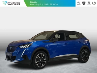 Hoofdafbeelding Peugeot e-2008 Peugeot e-2008 EV GT 50kWh 136pk 3-FASE Alcantara | Navigatie | Elektrisch bedienbare bestuurdersstoel | Stoelverwarming | Warmtepomp | Achteruitrijcamera