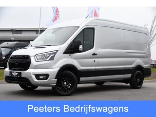 Ford Transit 350 2.0 TDCI L3H2 Limited PB Edition Camera, Cruise, Carplay, LED, Trekhaak, Stoelverwarming, 185pk, NAVI, Uniek!