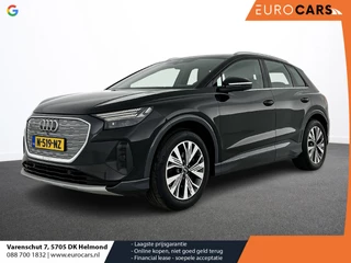 Hoofdafbeelding Audi Q4 e-tron Audi Q4 e-tron 40 Launch edition Advanced 77 kWh Navigatie Apple Carplay/Android Auto Parkeersensoren Cruise Control Elektrische achterklep Ledverlichting Stoelverwarming Virtual Cockpit Climate Control Lichtmetalen velgen